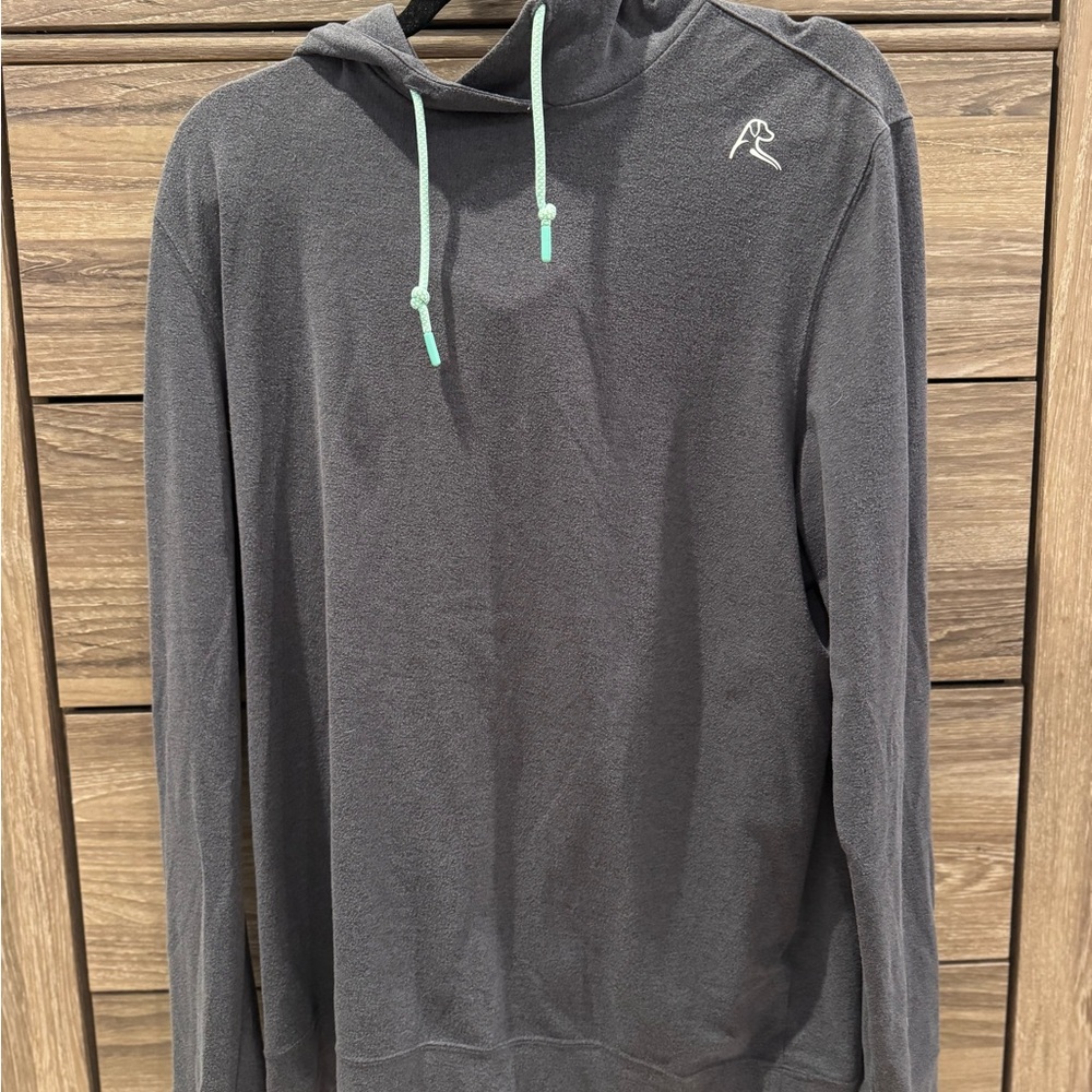 Rhoback Dark Gray Hoodie with Logo